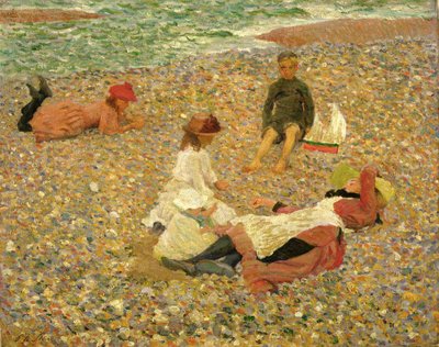 Knöchelchen, Walberswick, 1888-89 von Philip Wilson Steer